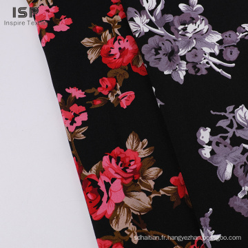 Challis Rayon Viscose Printing Fabric pour la robe pour femmes